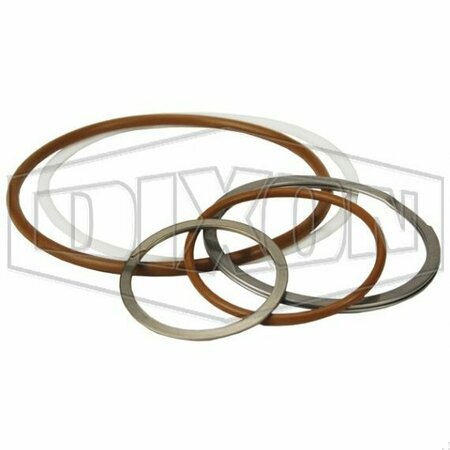 DIXON DQC WS-BOP High Pressure Wingstyle Interchange Seal Kit, For Use with All Style Coupler 8BOP-SKIT